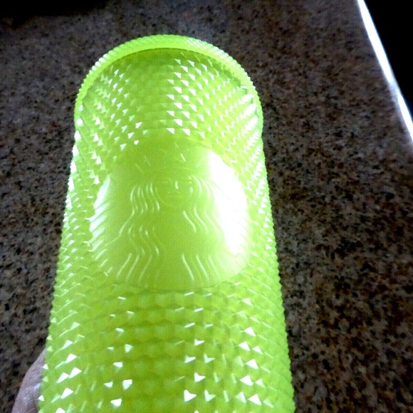 Starbucks GLOW IN THE DARK Lemongrass Studded Tumbler Venti - Picture 8 of 11